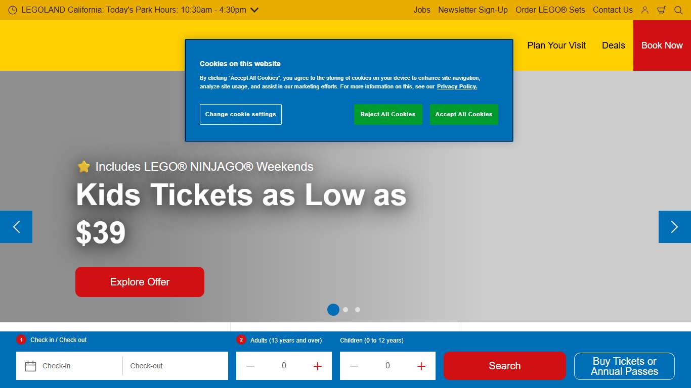 Family Theme Park & Vacation Destination |LEGOLAND California